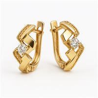 Orecchini Idee Preziose dal 1987 Donna in Oro giallo Zircone IP.OK18G/104 - IP.OK18G/104